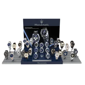 MASERATI DISPLAY REGULAR 20-40 WATCHES 84X32,5X43CM