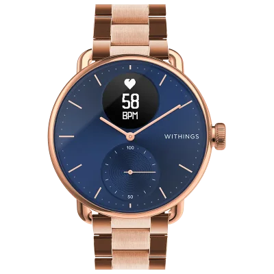 OYSTER METAL LINK WRISTBAND ROSE GOLD 18MM