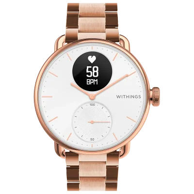 OYSTER METAL LINK WRISTBAND ROSE GOLD 18MM