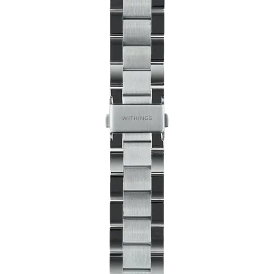 OYSTER METAL LINK WRISTBAND SILVER 20MM