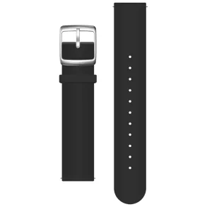 SILICONE STRAP 20MM BLACK