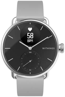 SILICONE STRAP 18MM GREY