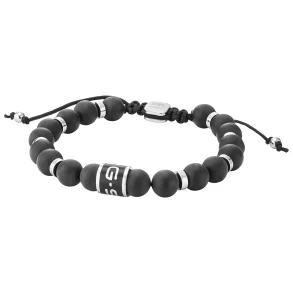 G-STAR ELNODE BRACELET BLACK AGATE GSJ.111.01