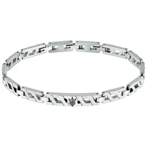 MASERATI ICONIC BRACELET SS BLACK JM124AVD34