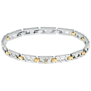 MASERATI ICONIC BRACELET SS YG  JM124AVD38