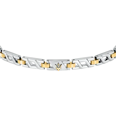 MASERATI ICONIC BRACELET SS YG  JM124AVD38