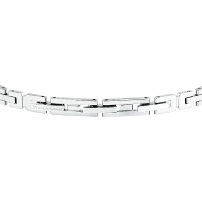 MASERATI DIAMONDS BRACELET SS YG BLACK JM125ATY25