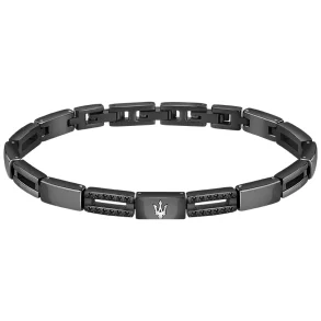 MASERATI CERAMIC BRACELET SS BLACK JM223ATZ21