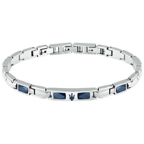 MASERATI CERAMIC BRACELET SS BLUE JM224ATZ39
