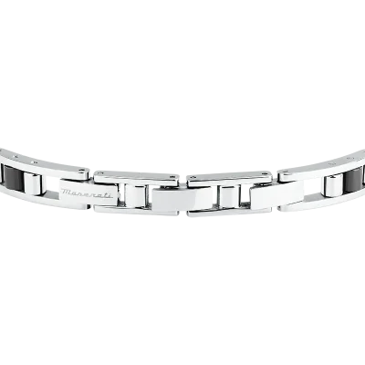 MASERATI CERAMIC BRACELET SS BLACK JM225ATZ57