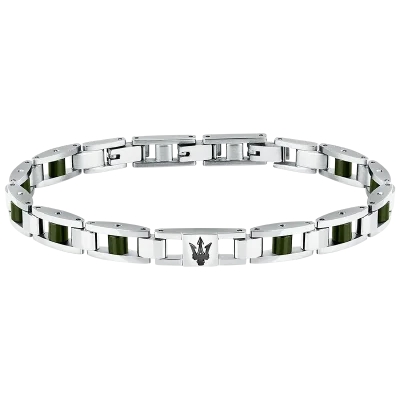MASERATI CERAMIC BRACELET SS GREEN JM225ATZ60