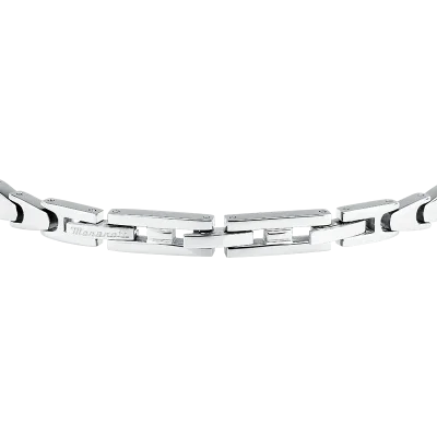 MASERATI ICONIC BRACELET SS BLACK JM225AVD83