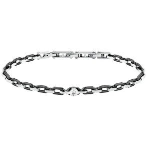 MASERATI CERAMIC BRACELET SS MIC BLACK 19+3CM JM226ATZ77