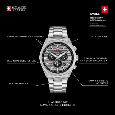 SMH NAVALUS PRO CHRONO II SMWGI0008603