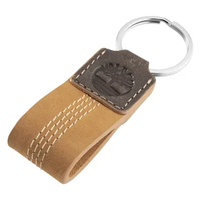 TBL LEATHER STITCHED KEYRING