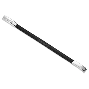 TIMBERLAND RECYCLED LEATHER BRACELET SS BLACK TDAGB0001601