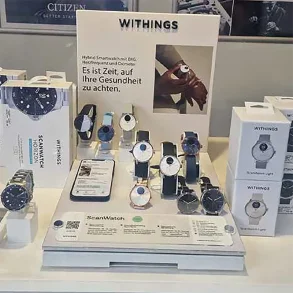 WITHINGS WATCH DISPLAY